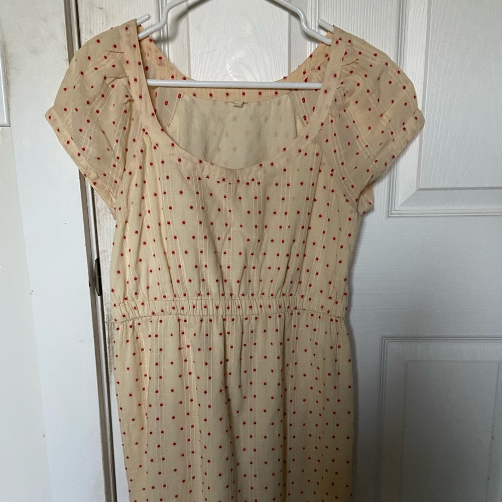 Yellow Polka-dot Dress
